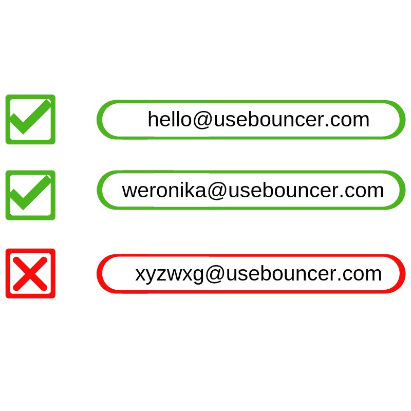 eksempler på gyldige e-mailadresser