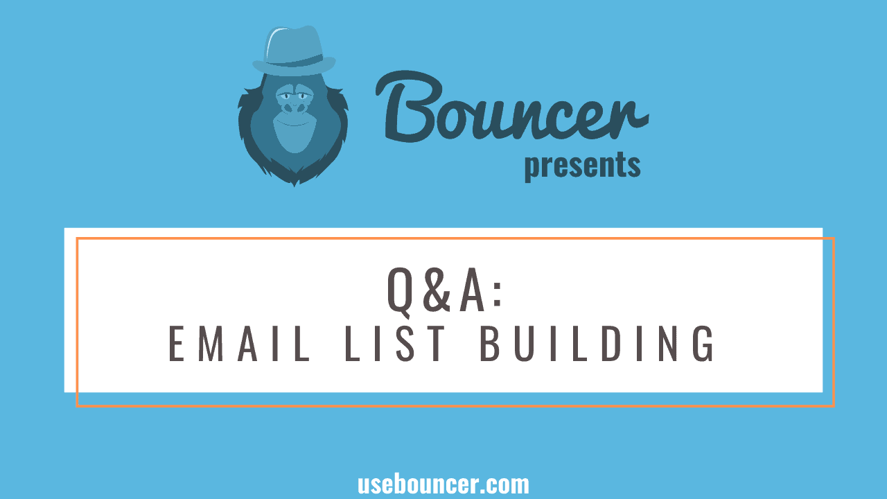 Preguntas y respuestas: Construcción de listas de correo electrónico