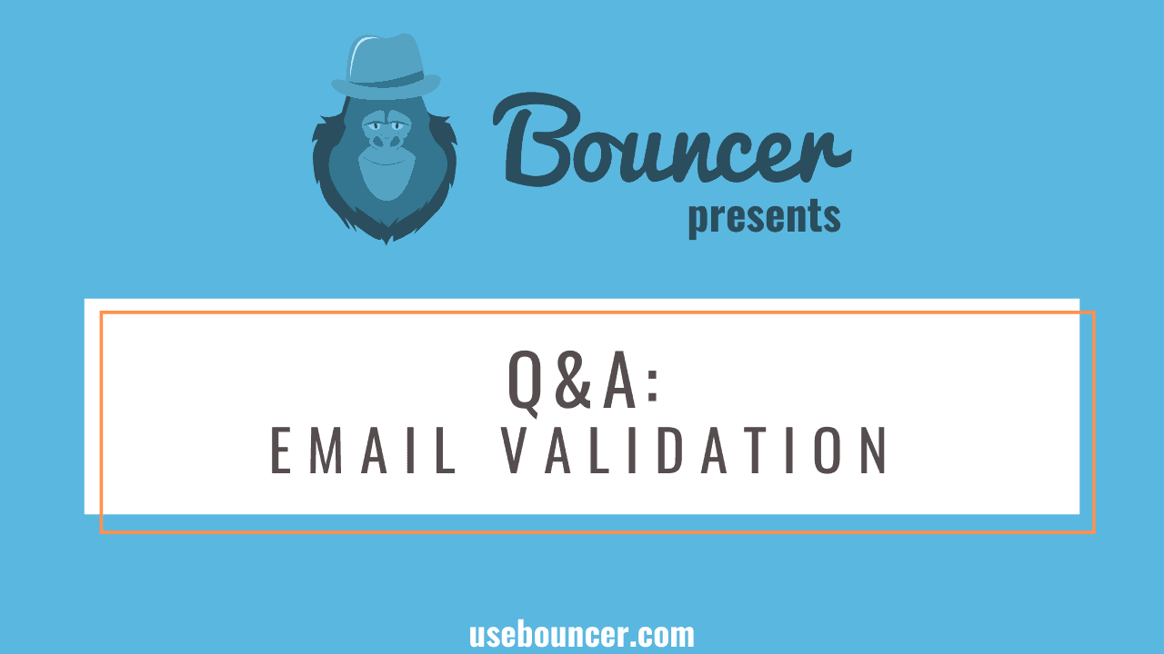 Q&A: Sähköpostin validointi