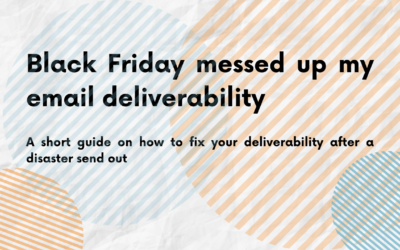 Črni petek mi je pokvaril dostavljivost e-pošte