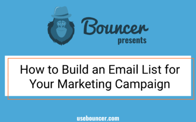 Como construir uma lista de e-mail para sua campanha de marketing