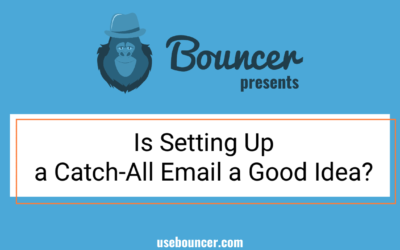 Onko Catch-All-sähköpostin perustaminen hyvä idea?