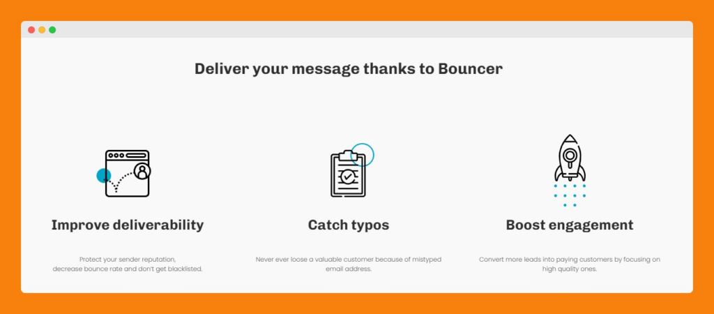 EmailHippo vs Xverify'a alternatif olarak Bouncer