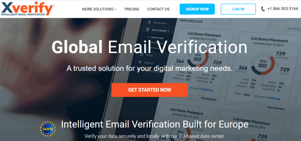 Xverify kot alternativa EmailListVerify