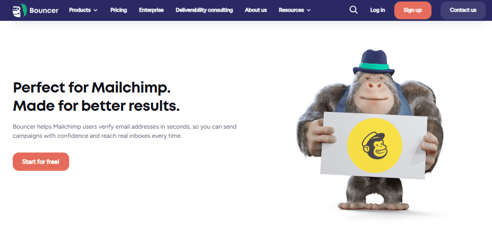 Bouncer integration with Mailchimp