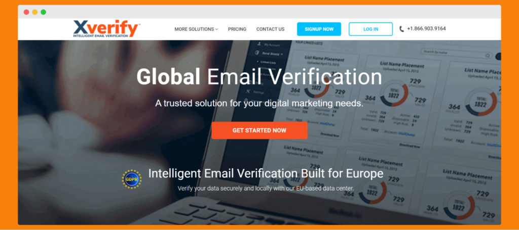 Xerify - herramienta de verificación de correo electrónico