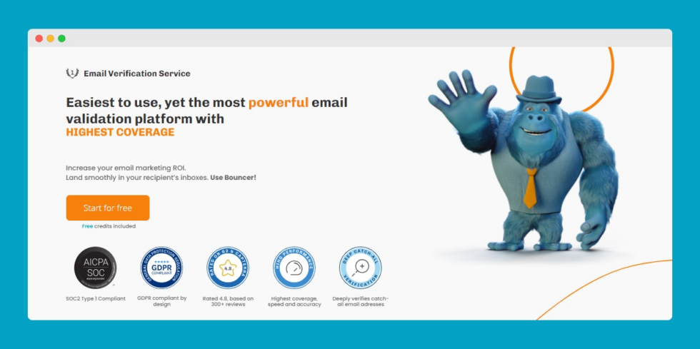 Bouncer - najboljša storitev preverjanja e-pošte