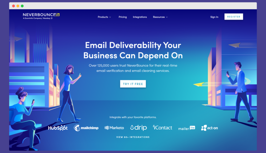Neverbounce - μια εναλλακτική λύση στον ελεγκτή email Xixi