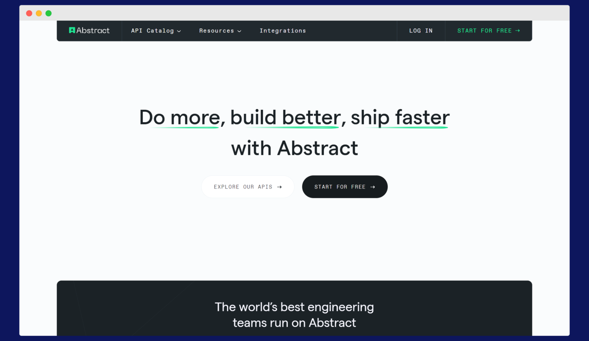 Abstract API - open source email verification
