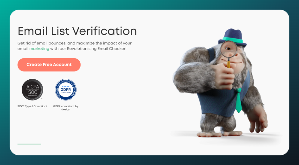Bouncer email verifier - homepage
