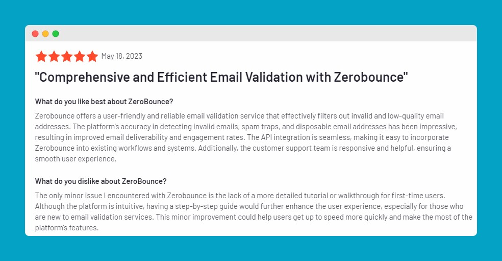 Обзор ZeroBounce