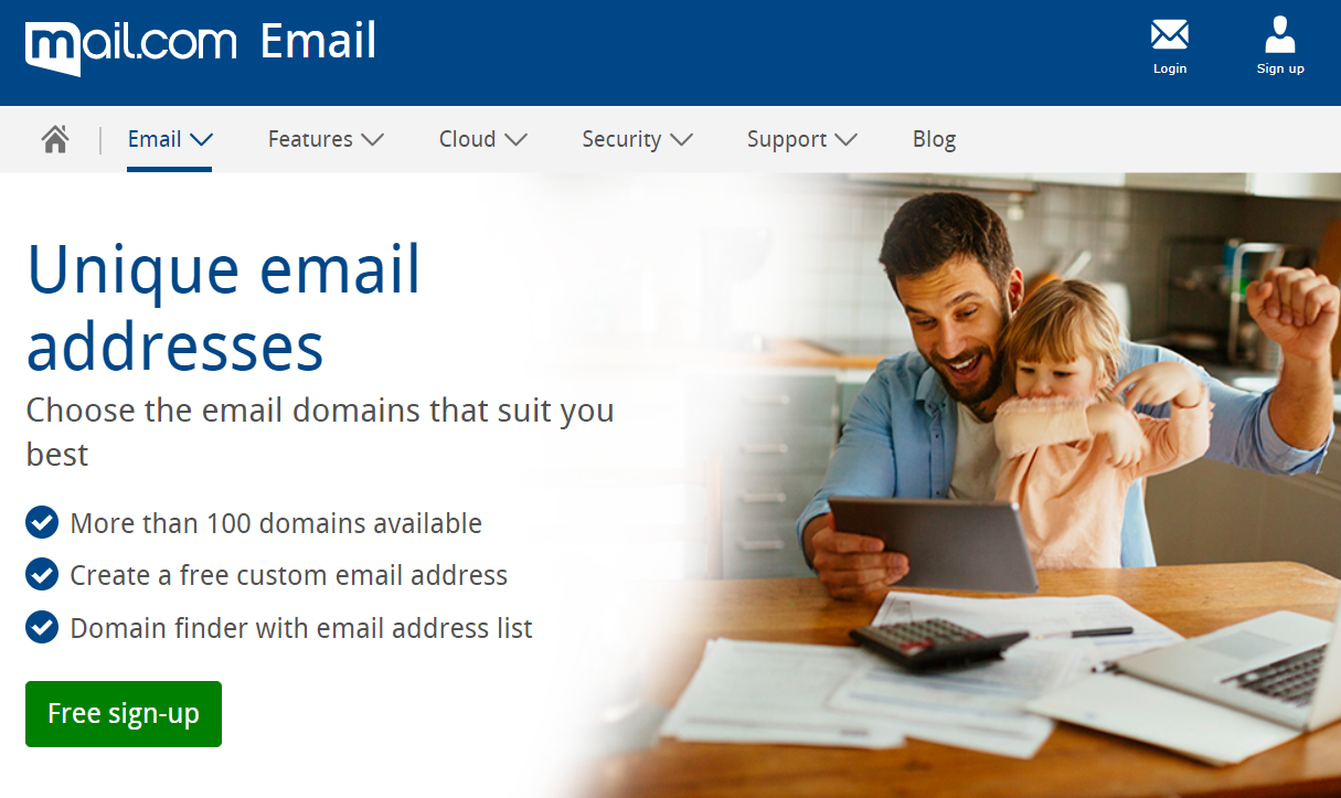 Mail.com domain