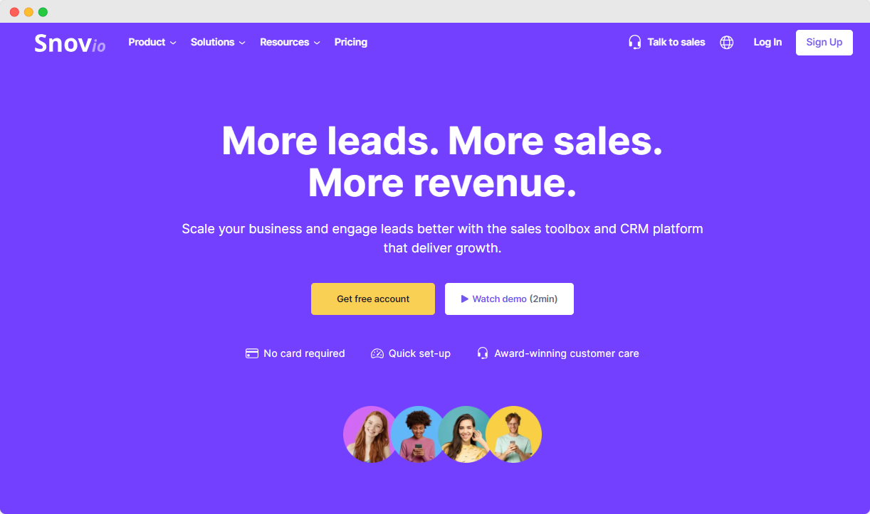 Snov.io - en af e-mail-liste-renserne