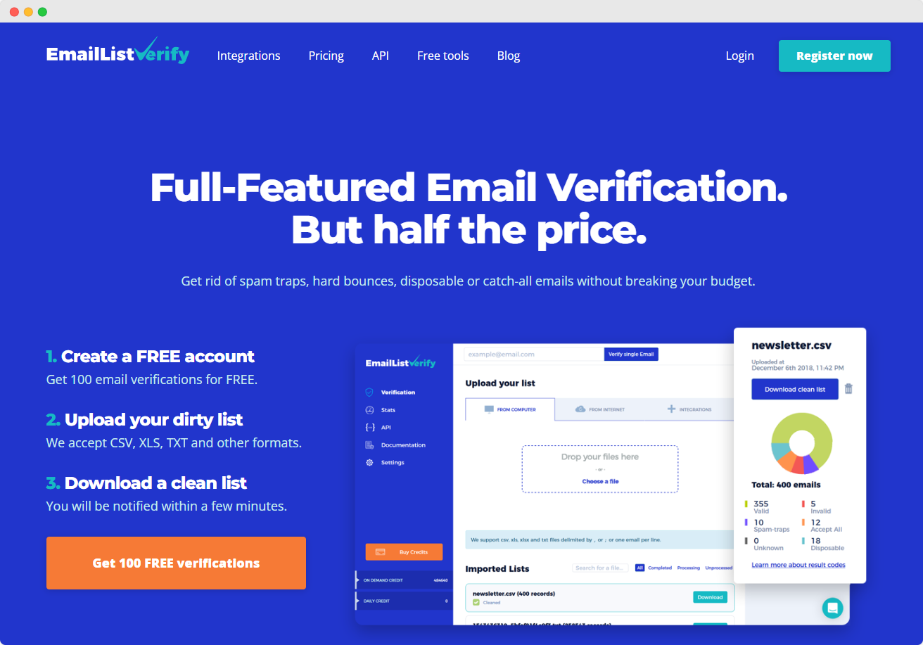 EmailListVerify - en af e-mail-listerenserne