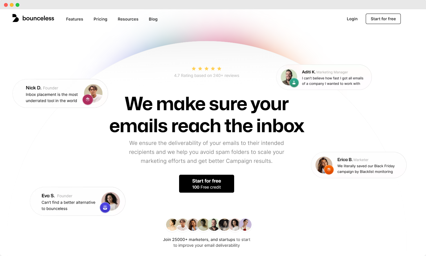 Bounceless - en af e-mail-listens rensere