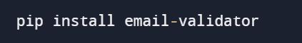 e-pasta apstiprināšana Python - koda fragments
