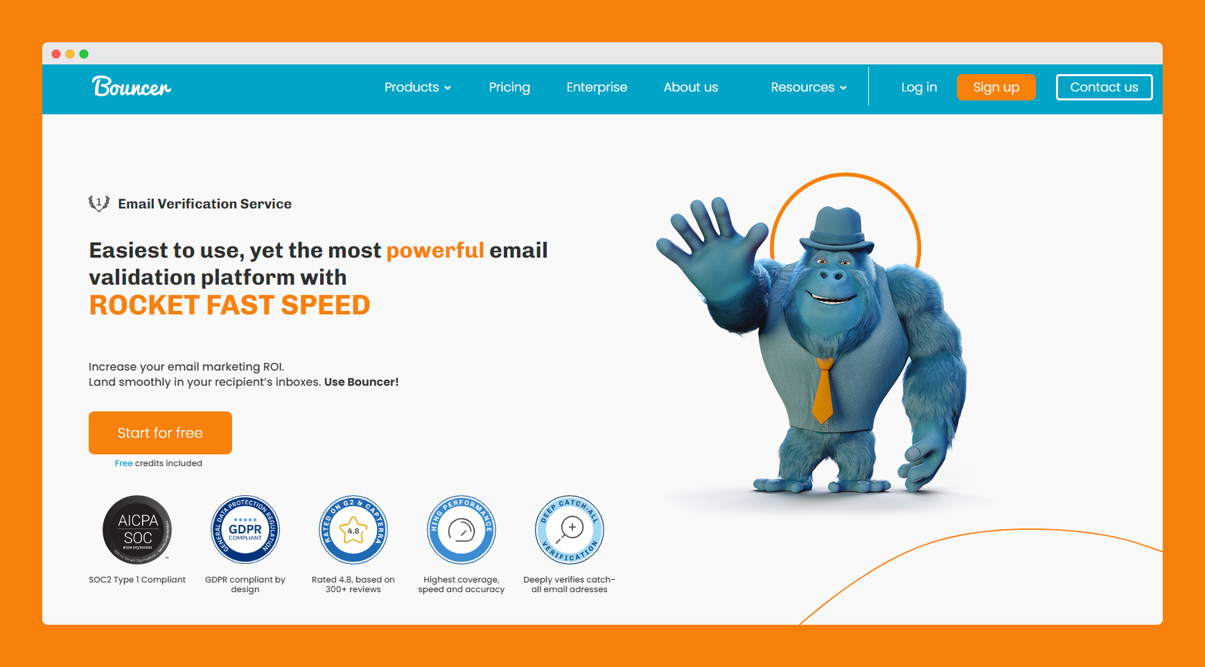Bouncer web sitesi