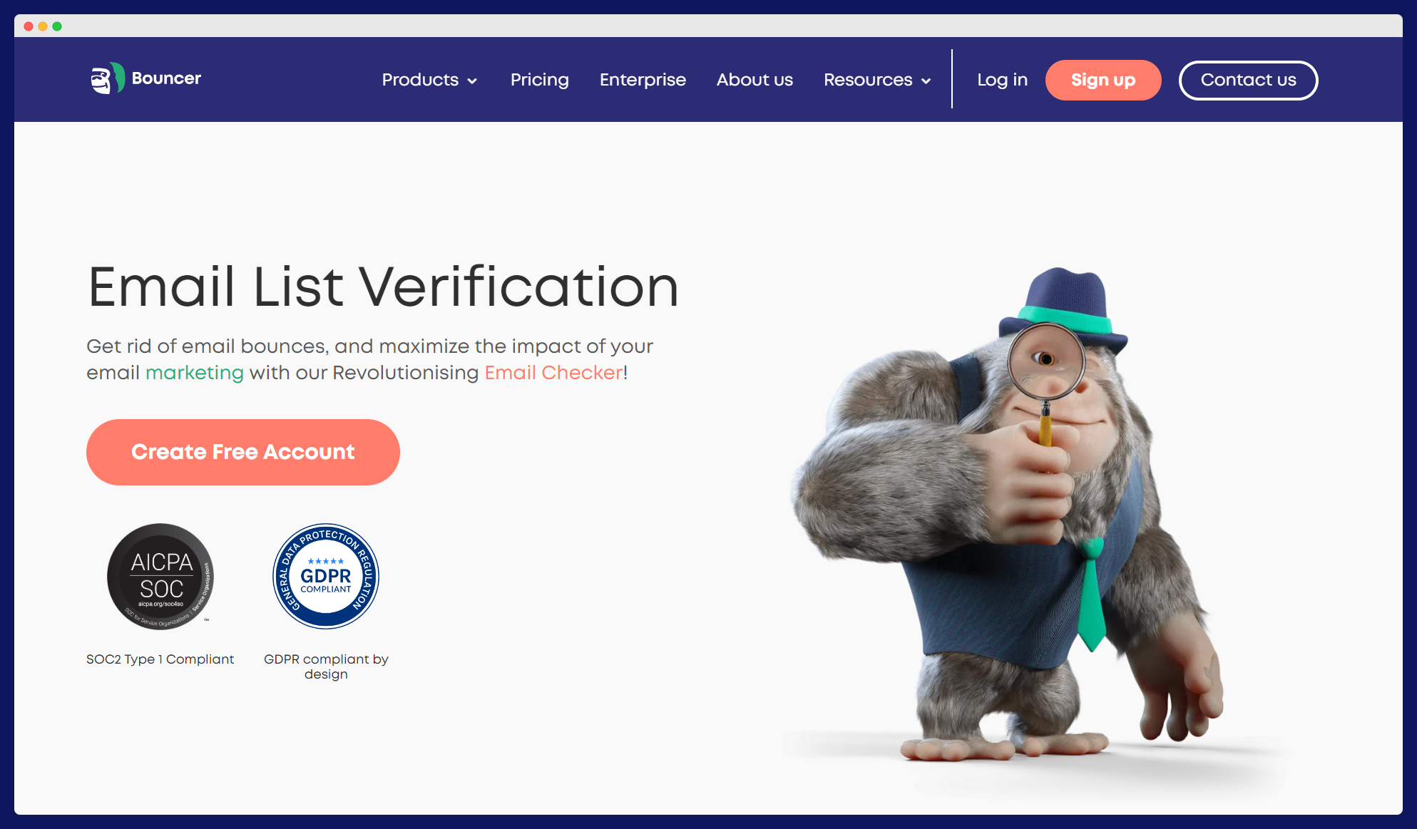 Bouncer - - un instrument pentru îmbunătățirea reputației domeniului de e-mail.