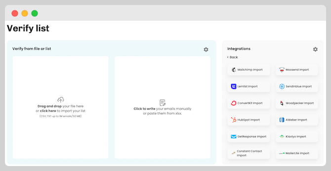 Bouncer - herramienta de validación de correo electrónico