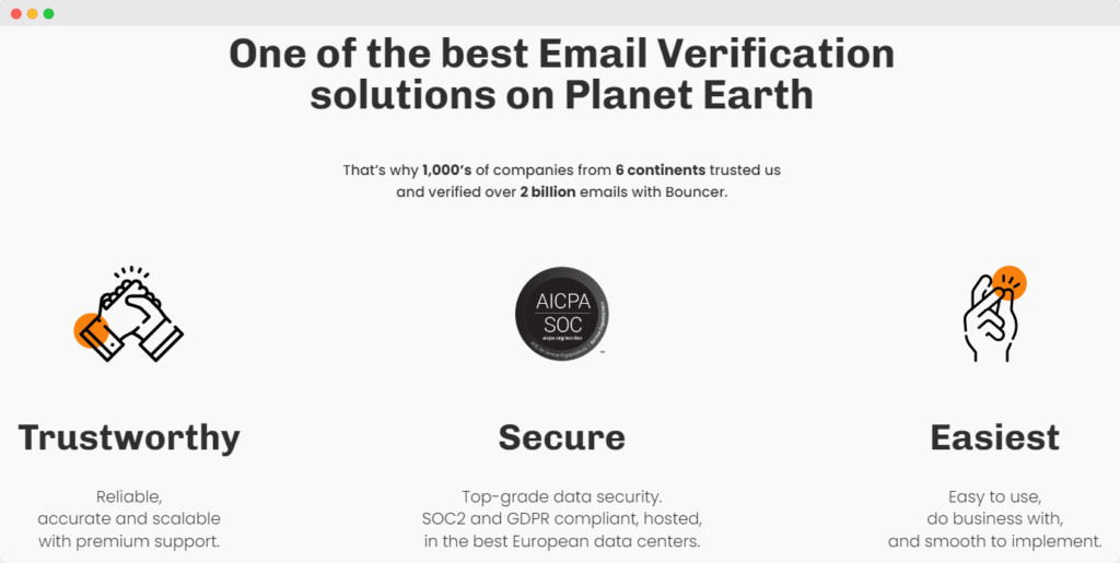 Bouncer - un instrument pentru a verifica dacă adresa de e-mail este validă