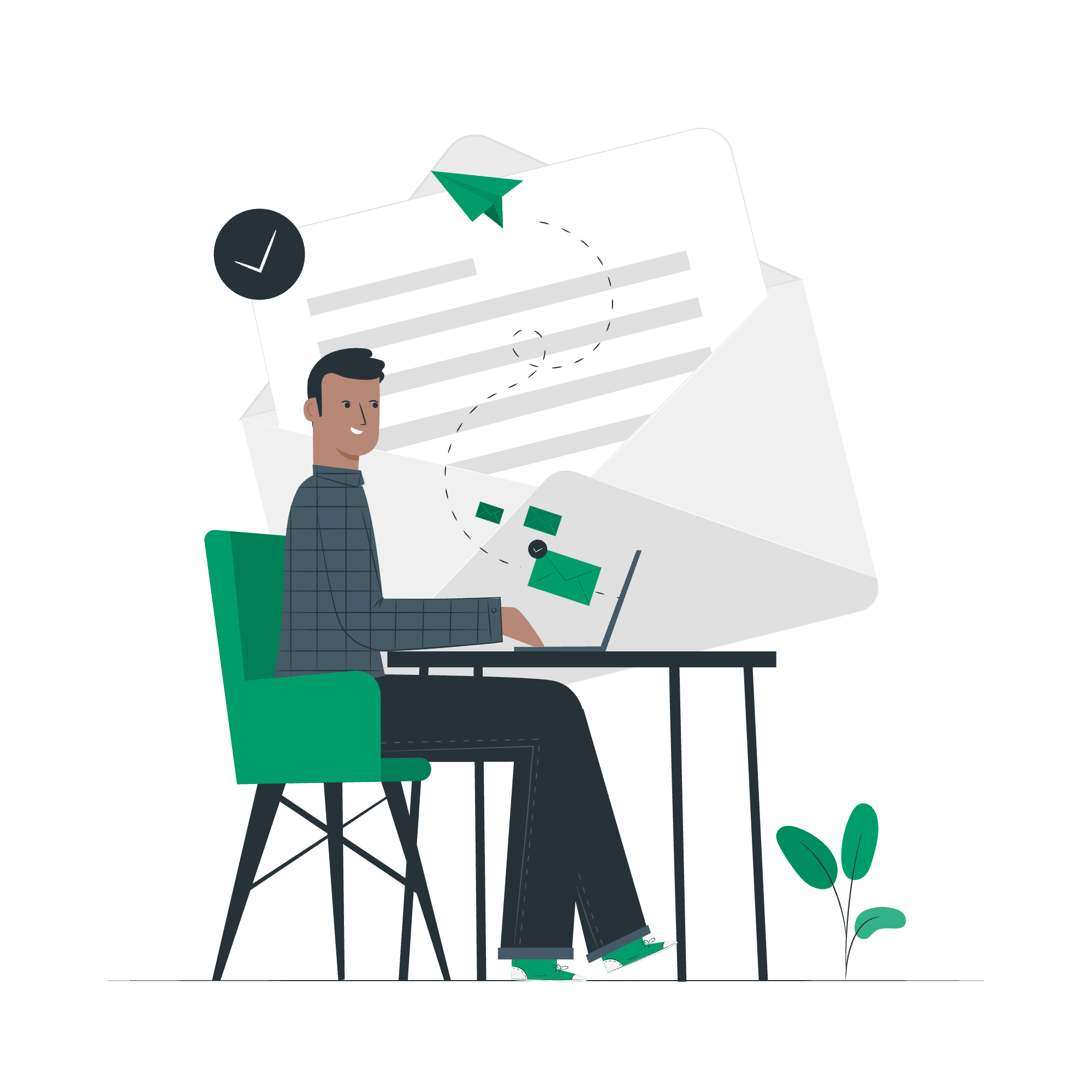Verificação de lista de emails