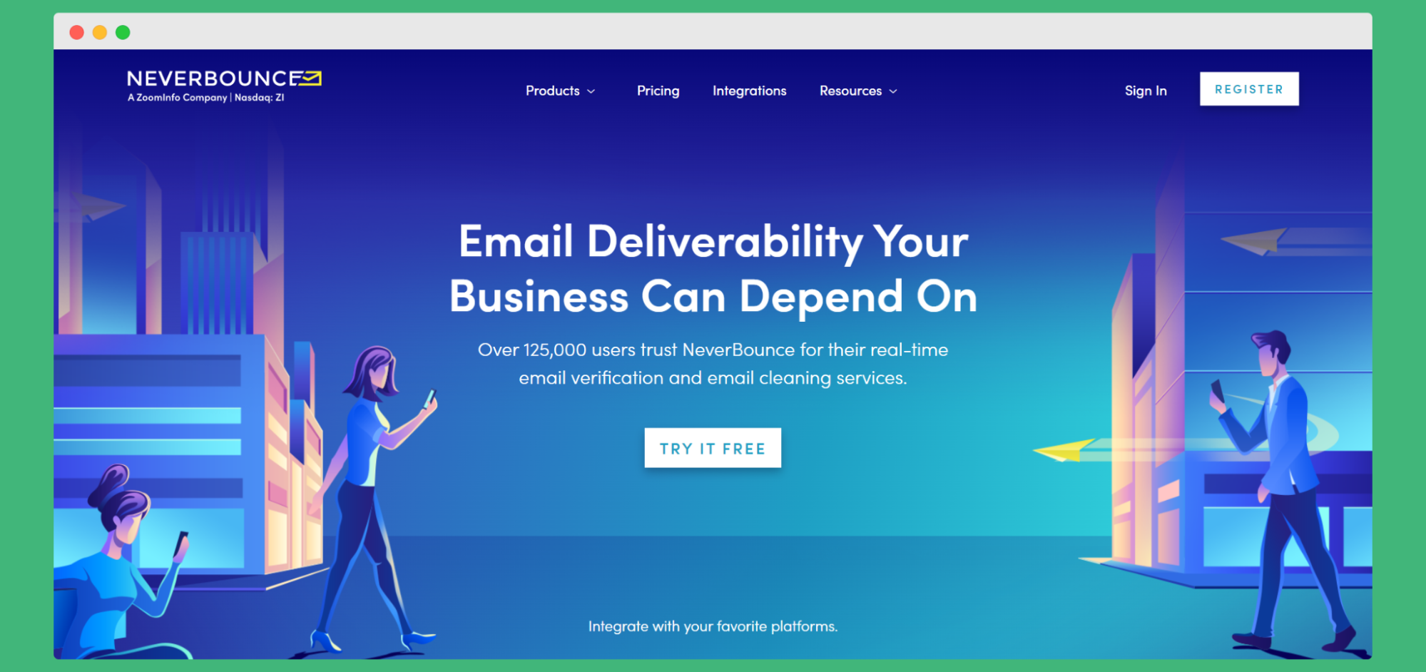 Neverbounce - unul dintre cei mai buni verificatori de e-mailuri gratuite