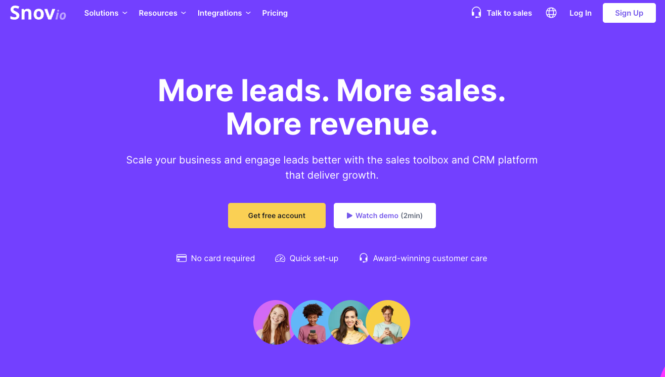 snovio 验证电子邮件地址