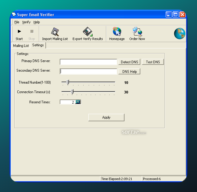 super verificator e-mail