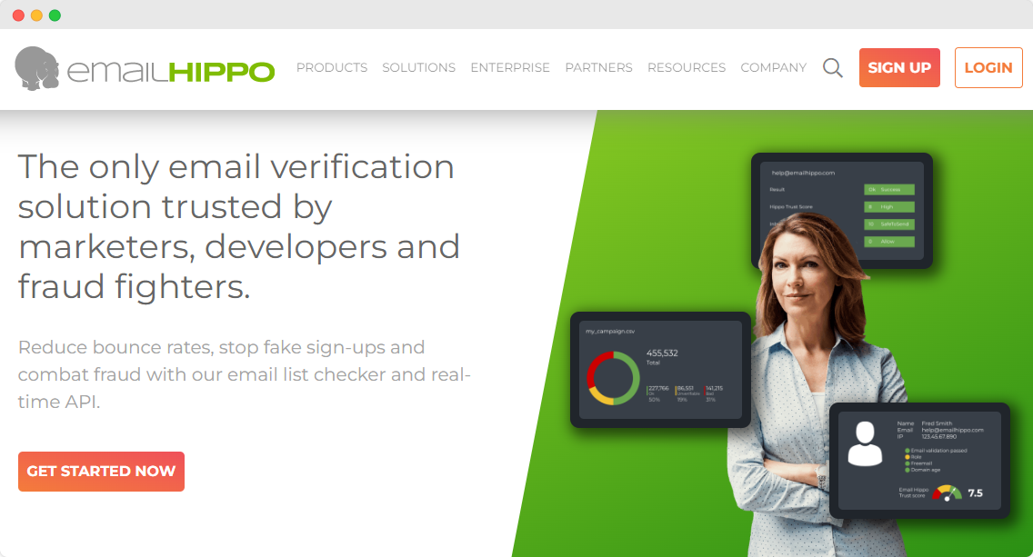 E-Mail Hippo Homepage