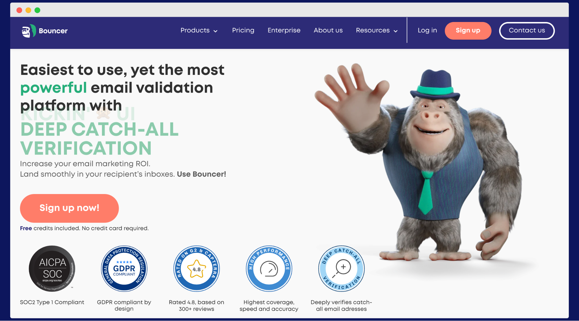 Bouncer для проверки списка контактов