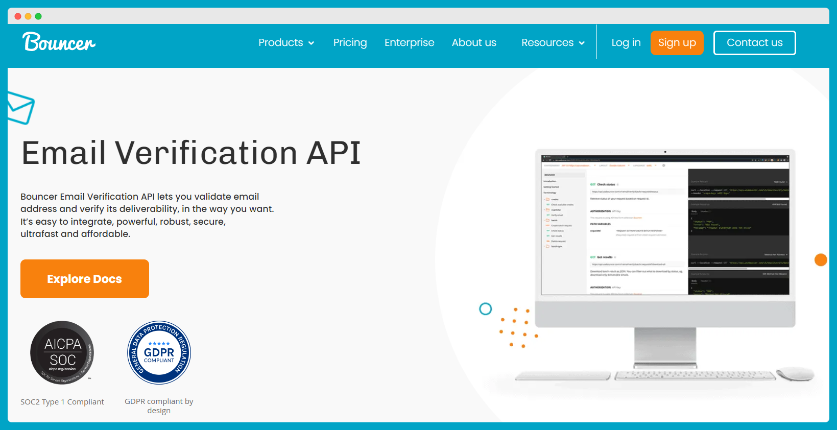 Bouncer - API επαλήθευσης email