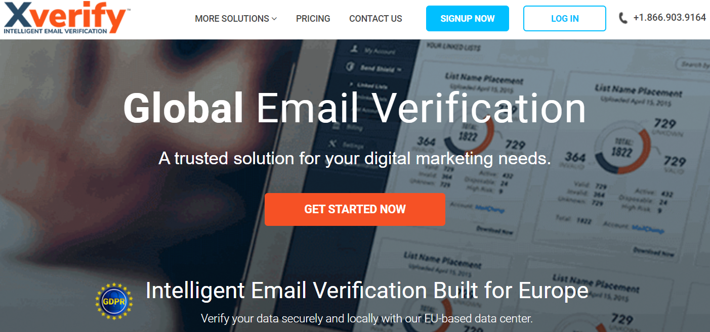 Xverify az e-mail verifikációhoz