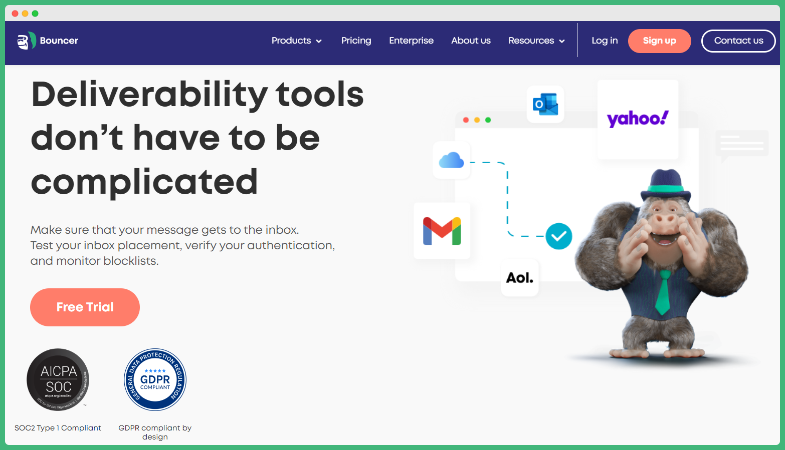 Bouncer pro sledování doručitelnosti e-mailů