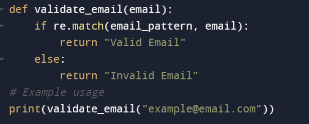 e-pasta apstiprināšana Python - koda fragments