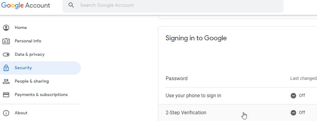 Securitatea Google