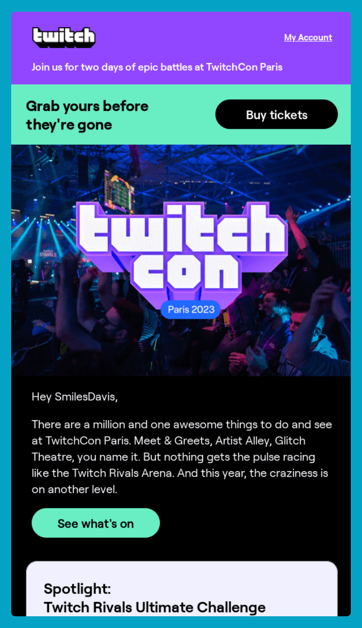 contoh pemasaran email berbasis izin