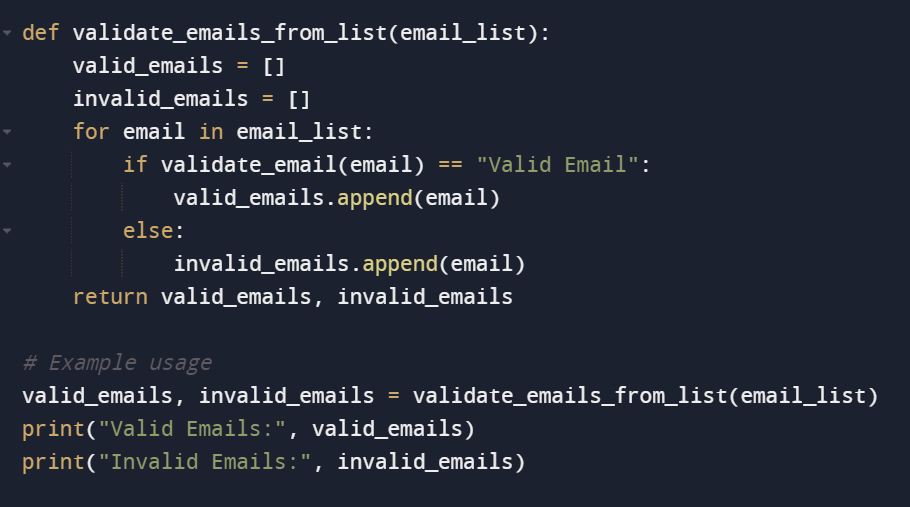 e-pasta apstiprināšana Python - koda fragments
