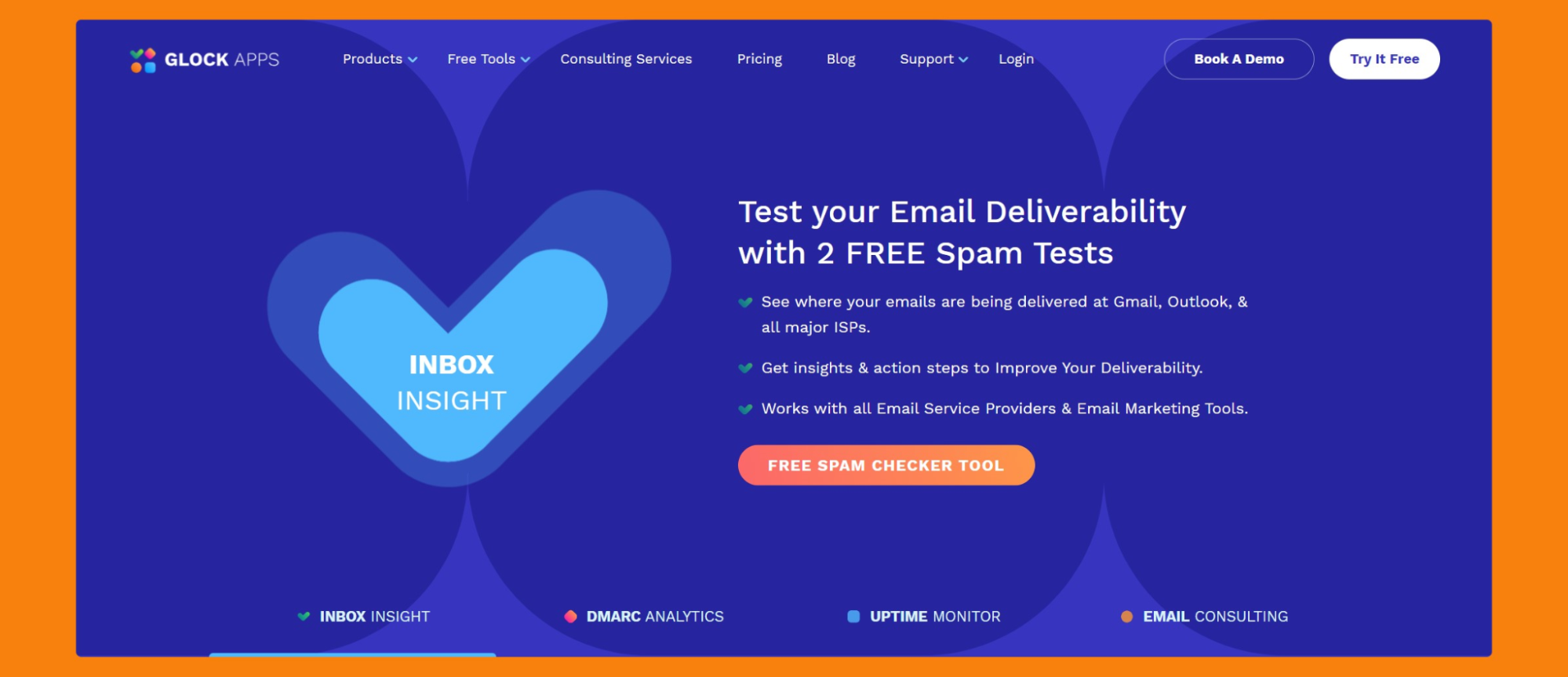 GlockApps - uma ferramenta de capacidade de entrega de e-mail