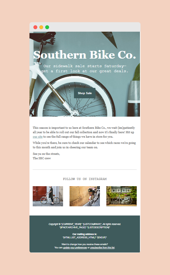 template 2 e-commerce