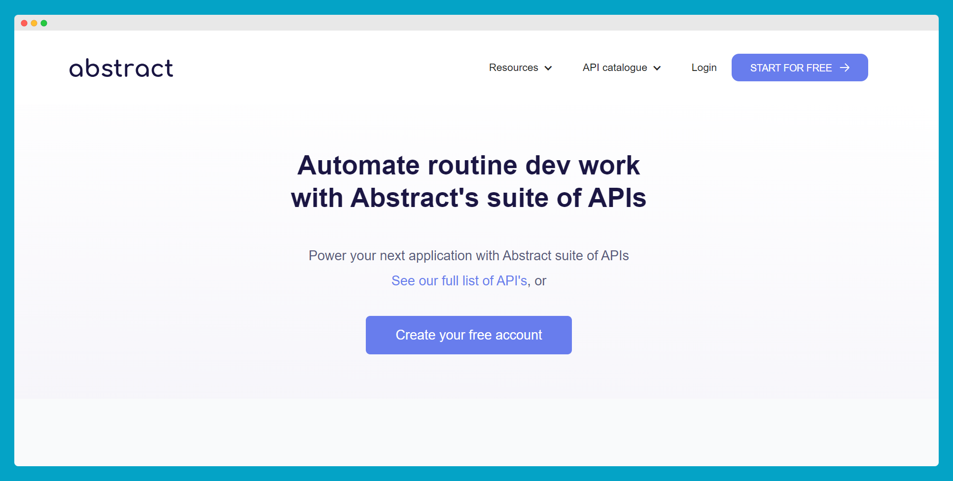 Resumo - APIs de validação