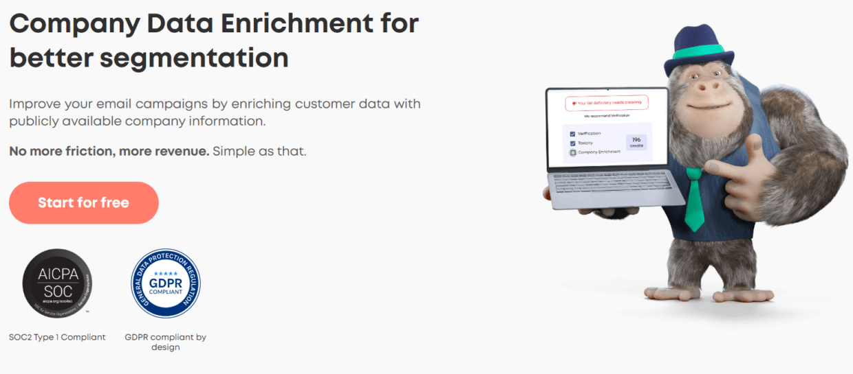 Data Enrichment by Bouncer