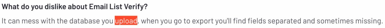 EmailListVerify user review