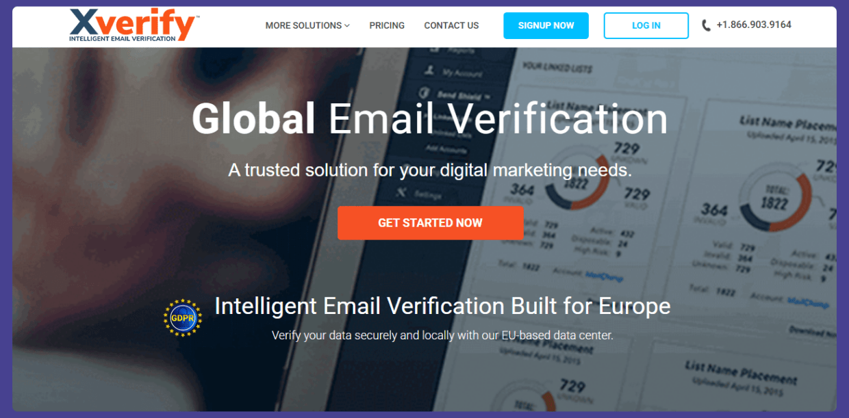 xverify homepage