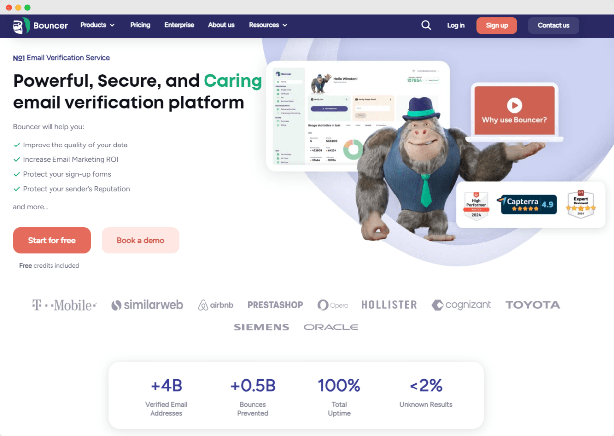 Bouncer website.