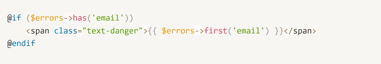 Validating email address using Laravel 