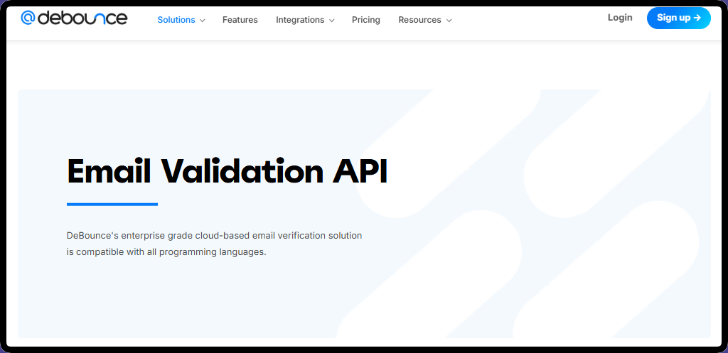 api debounce
