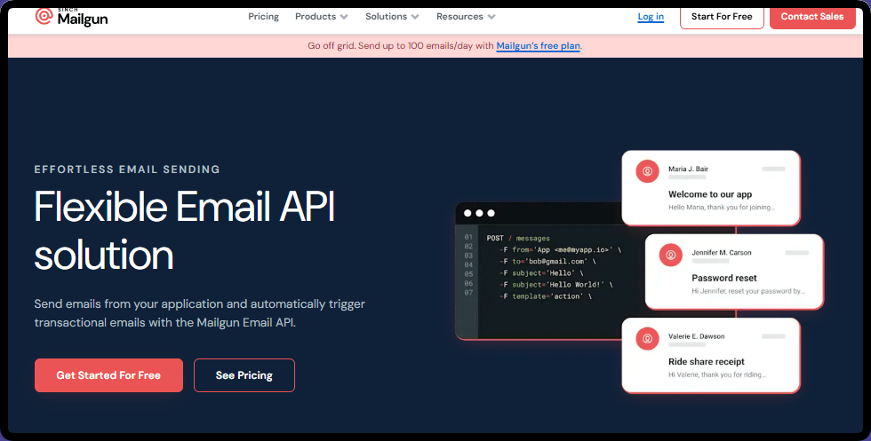 api mailgun