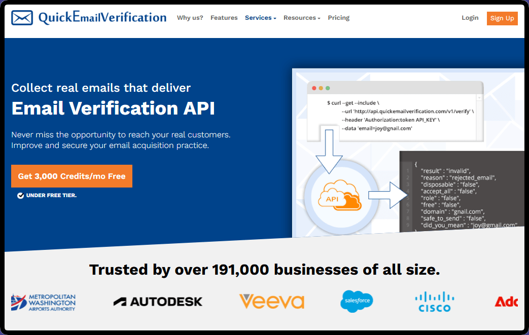 api quickemailverification
