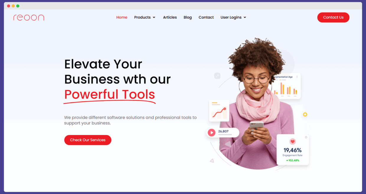 Reoon email verifier homepage