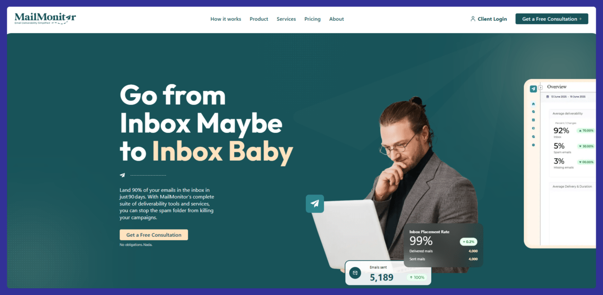 MailMonitor homepage
